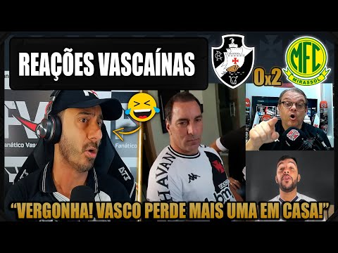REAÇÕES dos VASCAÍNOS - VASCO 0x2 MIRASSOL - BRASILEIRÃO 2025 - VAMOS RIR DO VASCO!