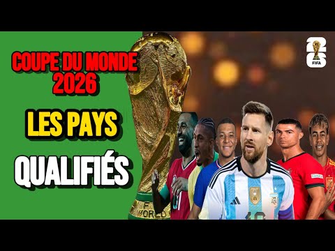 liste des pays qualifiés pour la coupe du monde 2026
