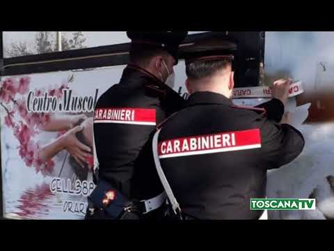 2021-03-04 PISTOIA - CHIUSO FINTO CENTRO MASSAGGIO A QUARRATA