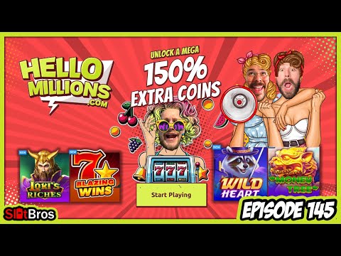 Does Hello Millions Have Looser Random Jackpots than McLuck Casino? | Slot Bros ep. 145 - YouTube