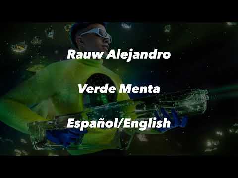 Rauw Alejandro - Verde Menta (Letra Español  /English Lyrics)