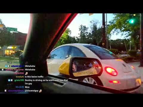20180524 102105PM 265232817 downtown with Khare in oh Boise, ID, @ destiny gg embed chat IRL driving