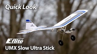 E-flite Slow Ultra Stick 0.5m AS3X SAFE Select RTF