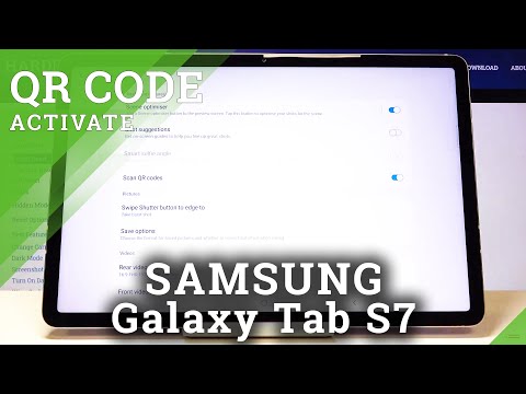 How to Allow Camera to Scan QR Codes on SAMSUNG Galaxy Tab S7 – QR Scanning