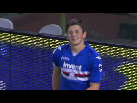 Il gol di Kownacki (2') - Sampdoria - Pescara 4 - 1 - TIM Cup 2017/18