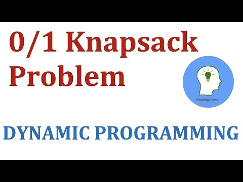 0/1 Knapsack Problem Dynamic Programming