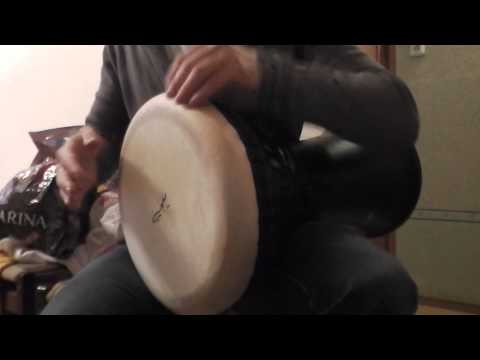 Ceramic Black Dohola 10" Darbuka Evgeny Percussion