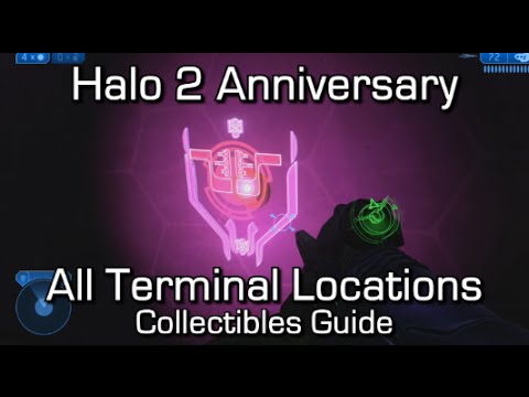 Halo 2 Anniversary - All Terminals Locations Guide - Walking Encyclopedia Achievement