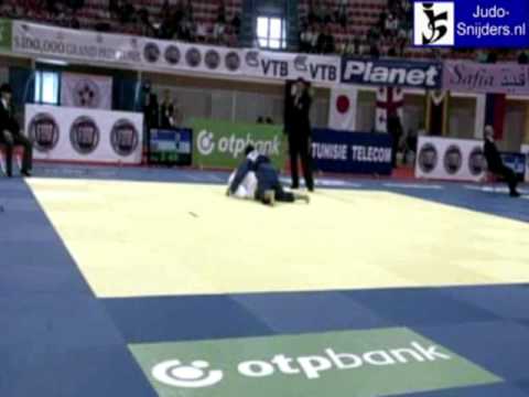 Judo 2009 Tunis: Tanaka (JPN)  Malzahn (GER) [-63kg].