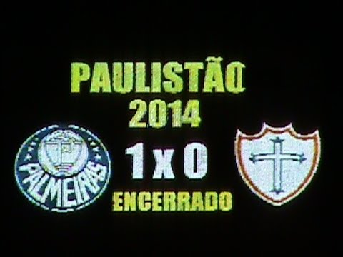Gol do Jogo Palmeiras 1X0 Portuguesa - Juninho (06-03-2014)
