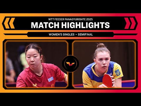 Zauresh Akasheva vs Anastasiya Dymytrenko | WS SF | WTT Feeder Panagyurishte 2025 Pres. by Asarel