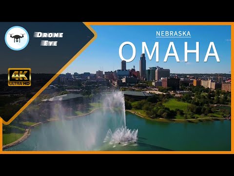 🌍 Omaha | Nebraska | USA 🇺🇸 | Through A Drone's Eye | 4K Drone Footage | Mind Relaxing 👁‍🗨
