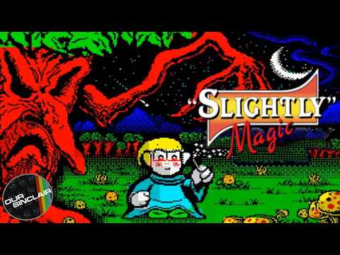 Slightly Magic for the ZX Spectrum is a Dizzy-style Adventure thats EGG FREE! It's OUR SINCLAIR 132!