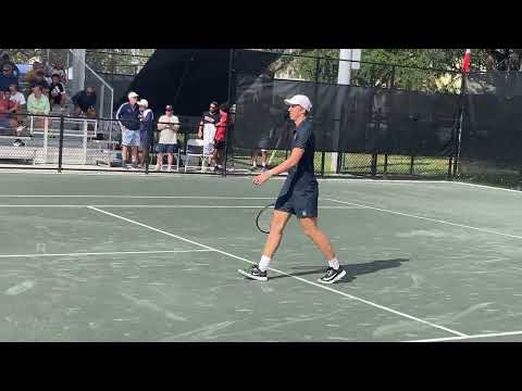 Match point 2025 ITF J500 Orange Bowl boys final