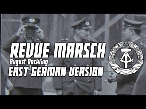 German March | Revue Marsch (AM ll, 258) [1886] | East German Version #2 (AI Colorized)