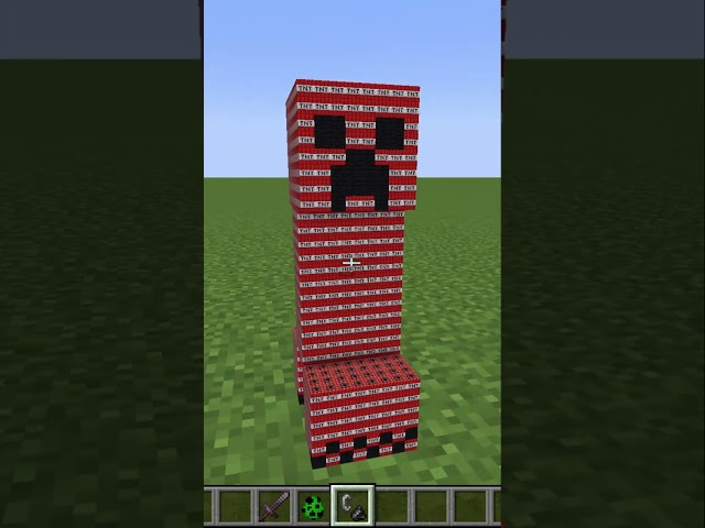 Vídeo relacionado con Minecraft Creeper & TNT - Cojín reversible para sofá (40 x 40 cm), diseño de gamer