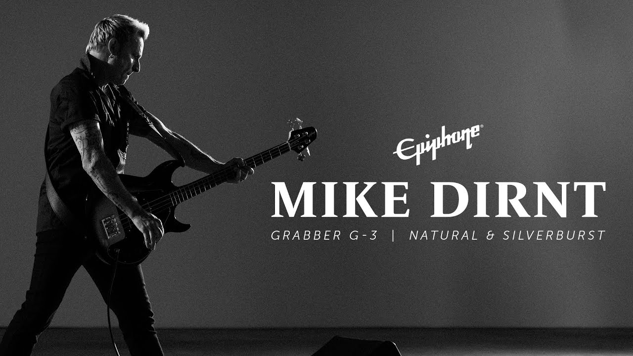 Introducing the Mike Dirnt Epiphone Grabber G-3 Bass - YouTube