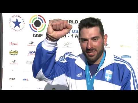 Skeet Men Interview (ENG) - ISSF Shotgun World Cup 2012, Tucson (USA)