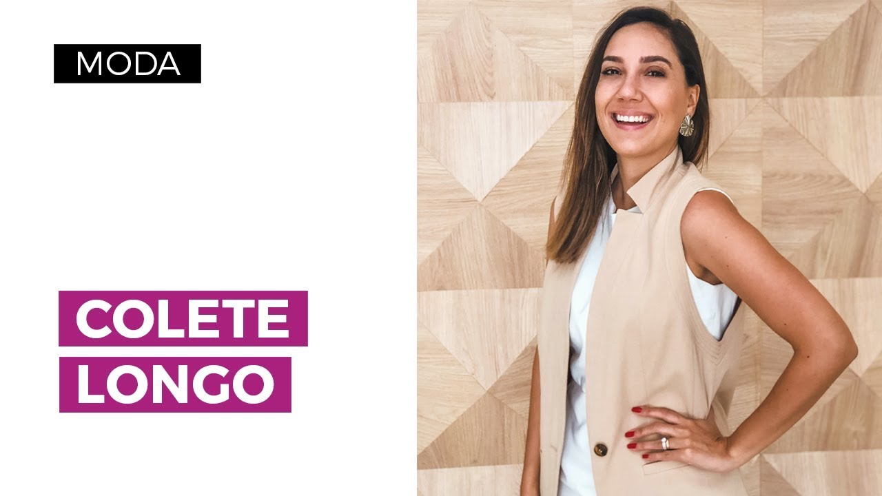 1 peça, 5 looks: colete longo | Camila Gaio