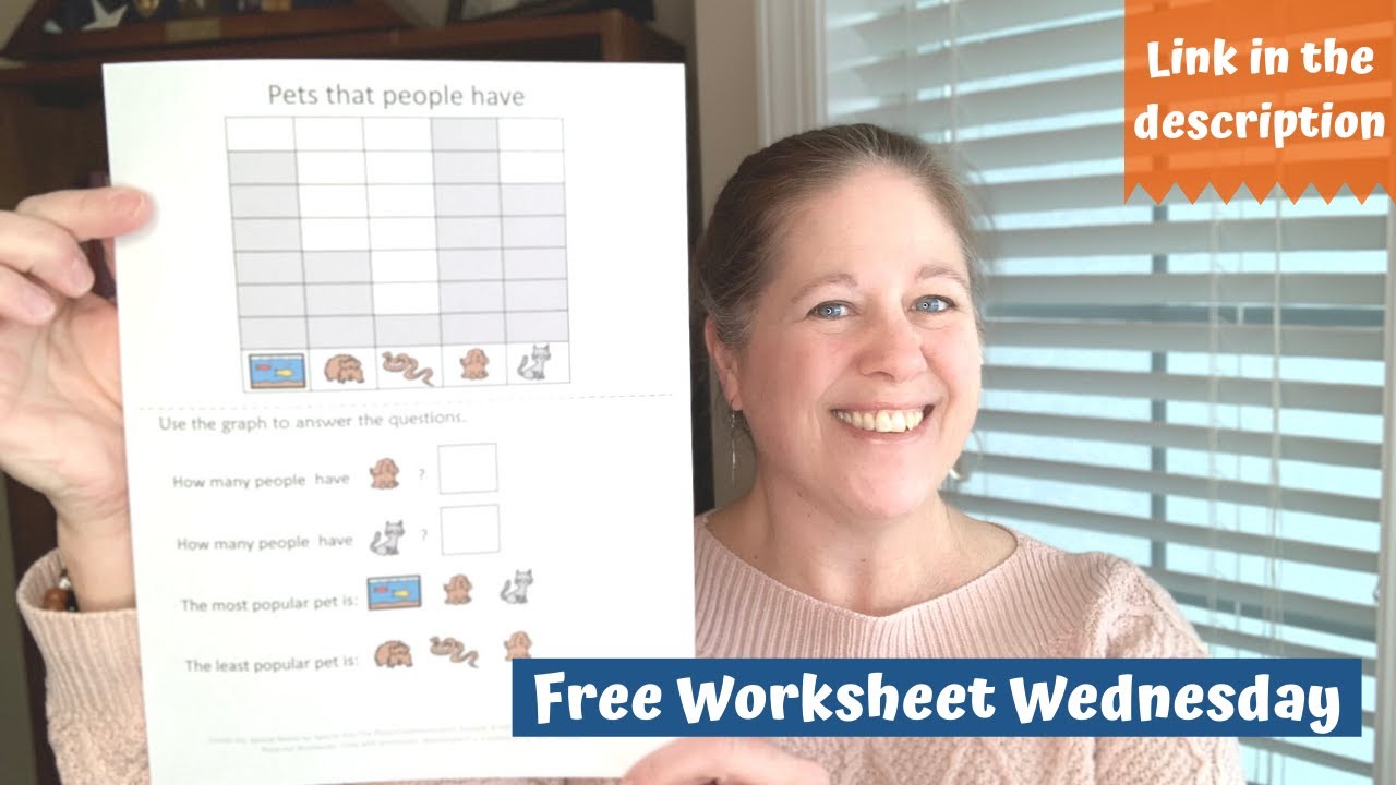 Free Worksheet Wednesday:  Graphing pets worksheet