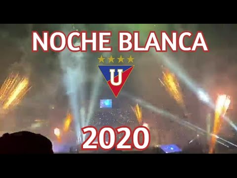 "NOCHE BLANCA 2020 | SHOW Y PRESENTACIÓN | HINCHA ALBO TV" Barra: Muerte Blanca • Club: LDU
