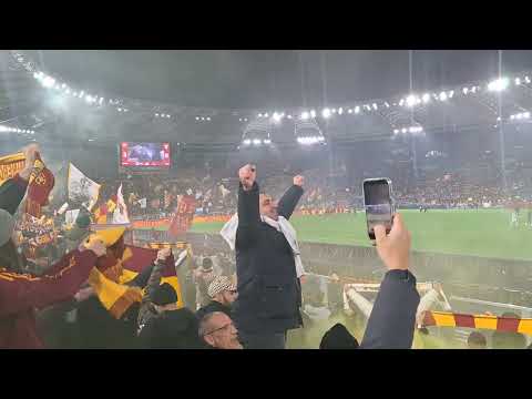Roma Lazio 2-0 05/01/25 grazie Roma