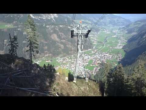 Ahornbahn Bergfahrt - Mayrhofner Bergbahnen