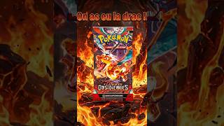 On sort une drac de Flammes obsidiennes 😁😍 #pokemon #pokemontcg #dracaufeu #whatnot #live
