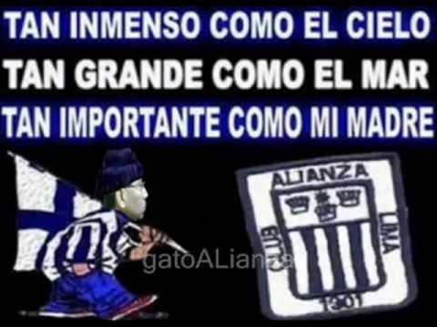 ARRIBA ALIANZA  UNA PELOTA DE TRAPO
