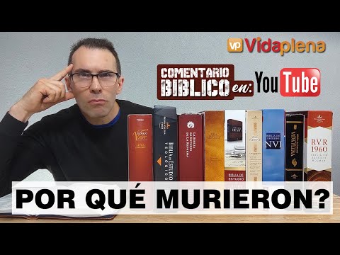 ANANÍAS Y SAFIRA | Conoce todos los COMENTARIOS de Biblias de estudio que explican POR QUÉ MURIERON