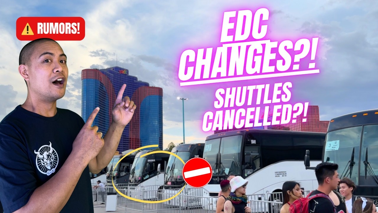 EDCLV 2026 CHANGES?! Shuttle Chaos, Strip Party Rumors & What You Need to Know