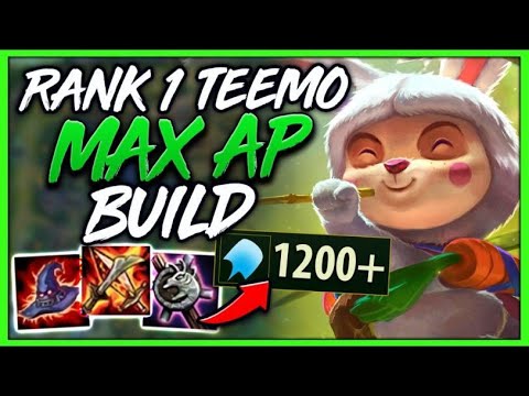 WHAT IS THIS DAMAGE!? FULL AP TEEMO IS INSANELY BROKEN - League of Legends