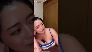 谷間丸見え巨乳新人グラビアアイドル【TikTokライブ】Rena