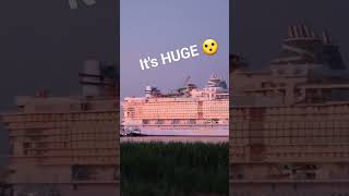 Icon of the Seas World's BIGGEST cruise ship is ready for Sea Trials