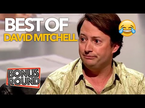 BEST OF DAVID MITCHELL on QI! He's Always Making Stephen Fry Laugh!