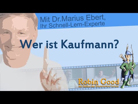 Wer ist Kaufmann?