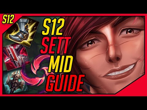 Sett Guide Mid - How to play Sett - Season 12 - League of Legends