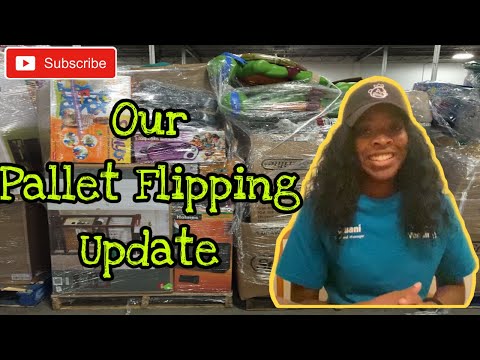 WE MADE ALMOST $900 WITH PALLET FLIPPING | FIRST TIME PALLET FLIPPING