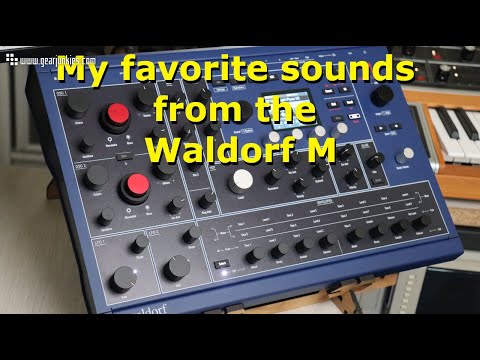 My favorite sounds from the Waldorf M