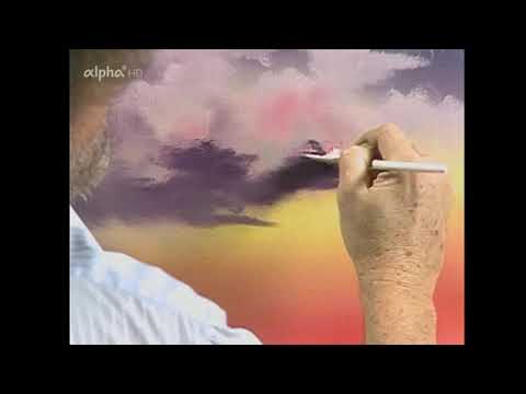 Bob Ross - Sunset Aglow - The Joy of Painting