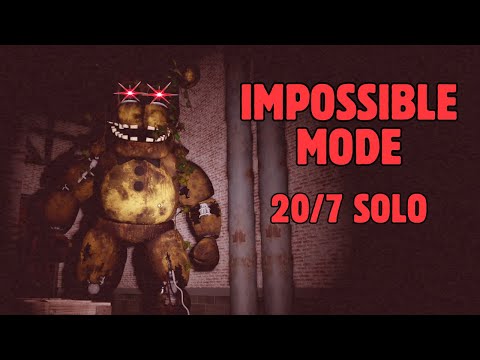 Roblox Eternal Night - Impossible Mode SOLO (5 AM Fail)