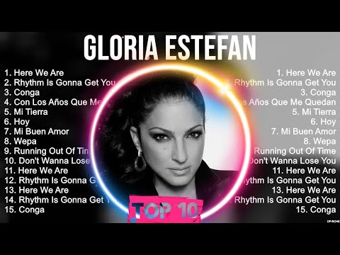 Gloria Estefan Greatest Hits ~ Best Songs Of 80s 90s Old Music Hits Collection