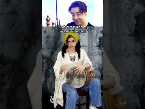 "Tombak Queen: The Iranian Girl Shaking Up the Percussion World!"