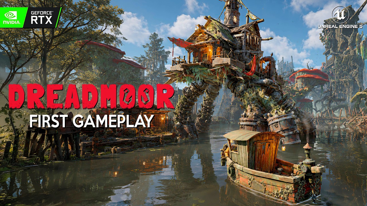 DREADMOOR First Gameplay Demo | New Brutal Survival OPEN WATERWORLD with Lovecraft Horrors