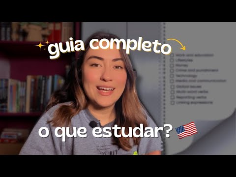 o que estudar pra aprender inglês? - GUIA DE CONTEÚDOS do iniciante do avançado + PDF