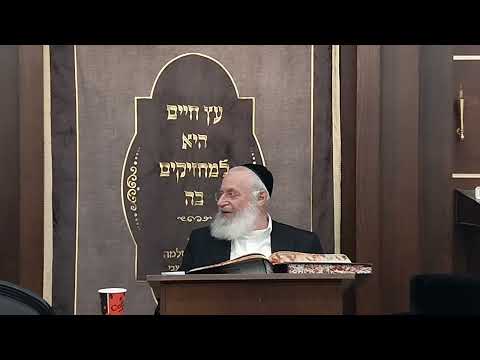 The Message of the Shofer: Words of Inspiration by Rav Asher Weiss to his Kollel (5785)