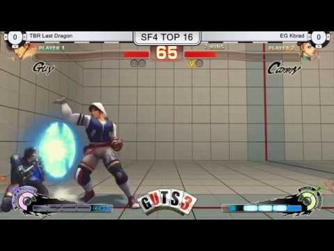 GUTS3 USF4 TOP 16 TBR Last Dragon Vs KBrad