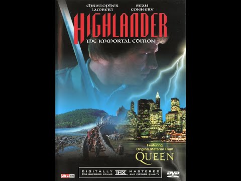 Opening to Highlander: The Immortal Edition DVD (2002, Dolby Digital)