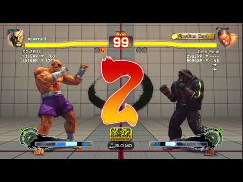 DC ZEUS [Sagat] vs. Getn_Robo [Dee Jay] | SSF4 AE
