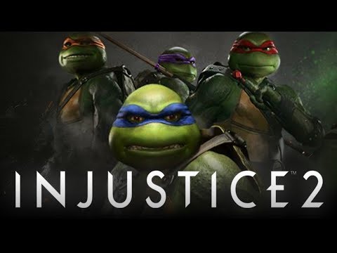 Injustice 2: All Ninja Turtles Voiceovers! Michelangelo, Leonardo, Raphael & Donatello "Dialogues!"